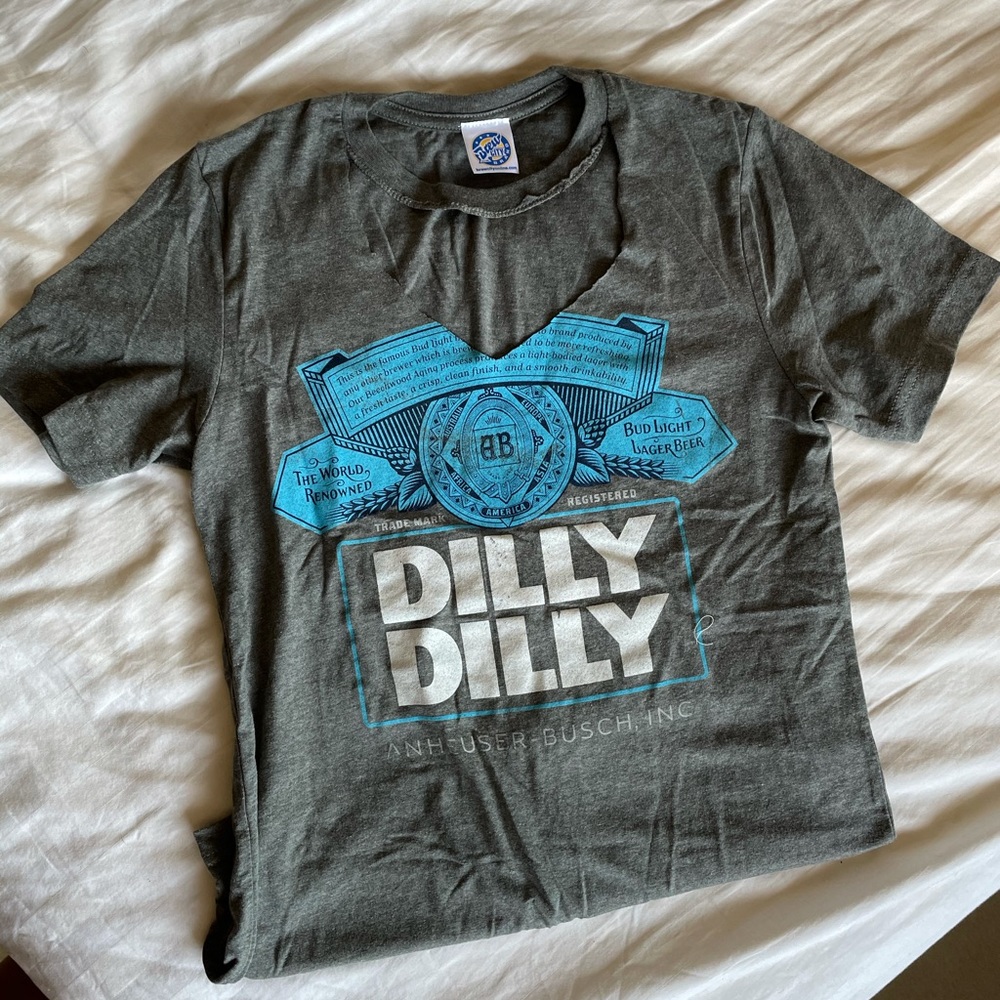 Brew City Dilly Dilly cutout T-shirt
